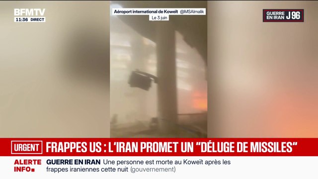 Guerre au Moyen-Orient: un mort et plusieurs blessés dans l'attaque sur l'aéroport du Koweït