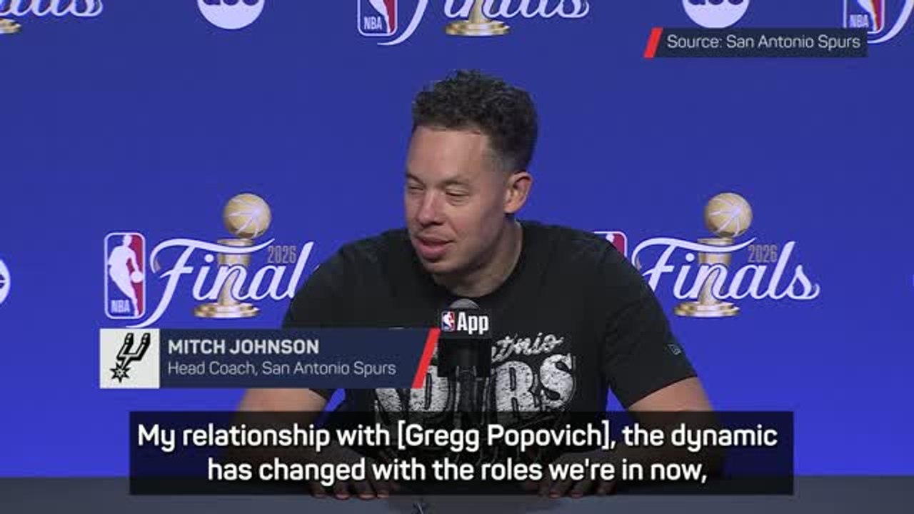 Johnson hails 'valuable' relationship with Gregg Popovich