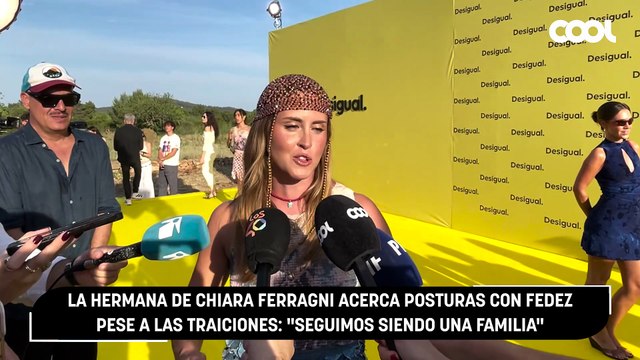La hermana de Chiara Ferragni acerca posturas con Fedez pese a las traiciones: Seguimos siendo una familia