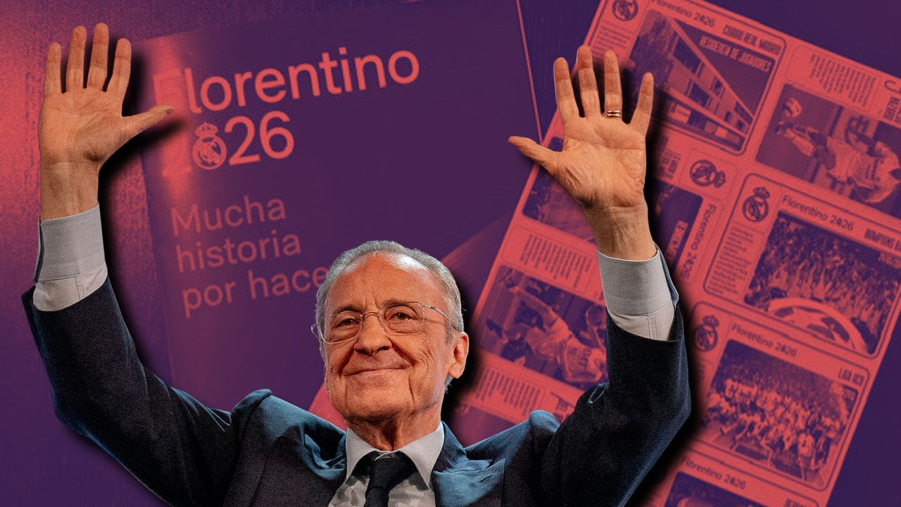 Así es la propaganda electoral que Florentino Pérez ha enviado a los socios del Real Madrid
