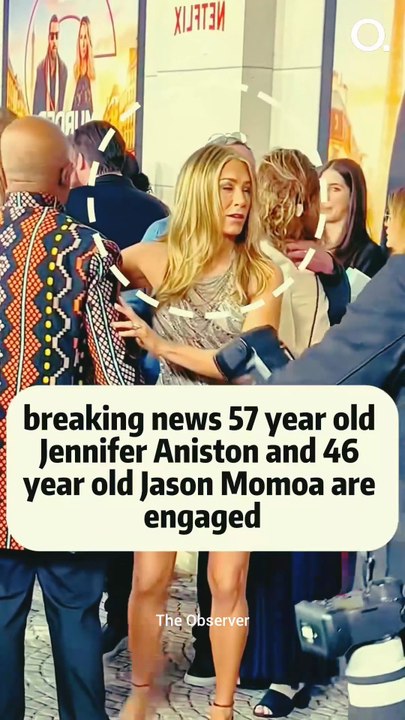 Jennifer Aniston & Jason Momoa Engaged?! 😳💍