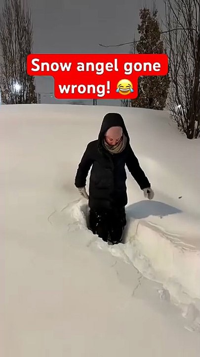 Too funny! 😂 #shorts  #snow  #winter