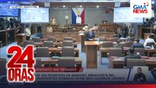 Si Sen. Escudero at minority senators lang ang dumalo sa huling araw ng Senate session | 24 Oras