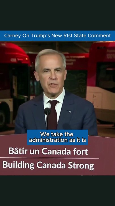 Mark Carney Responds After Trump's New 51st State Comment About Canada