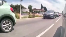 Antibes : un carambolage filmé par une Tesla avec une vingtaine de véhicules impliqués