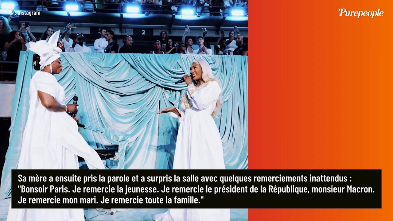 "Un de mes plus beaux souvenirs" : le maquilleur de la mère d'Aya Nakamura raconte sa soirée au Stade de France