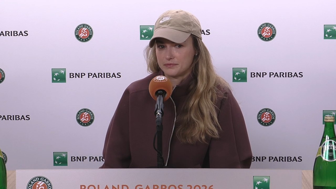 Roland-Garros 2026 - Anna Kalinskaya battue par Maja Chwalinska: "Je luttais contre le vent et contre elle"