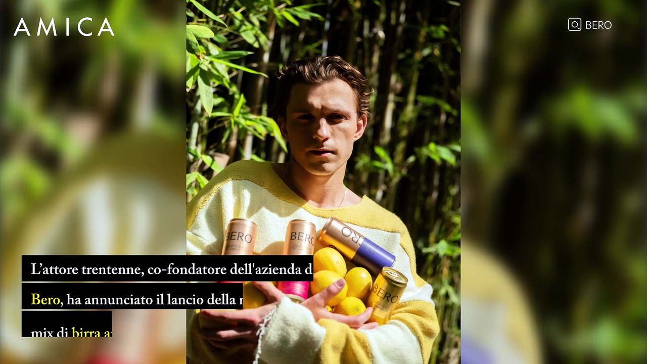 L'originale regalo di Tom Holland a Zendaya: una linea di birre analcoliche