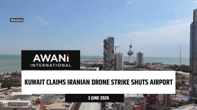 Kuwait claims Iranian drone strike shuts airport