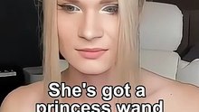 When u meet a cute girl but..She's got a princess wand