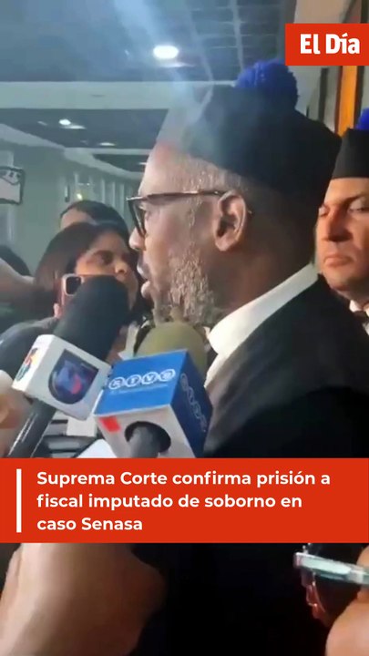 Suprema Corte confirma prisión a fiscal imputado de soborno en caso Senasa
