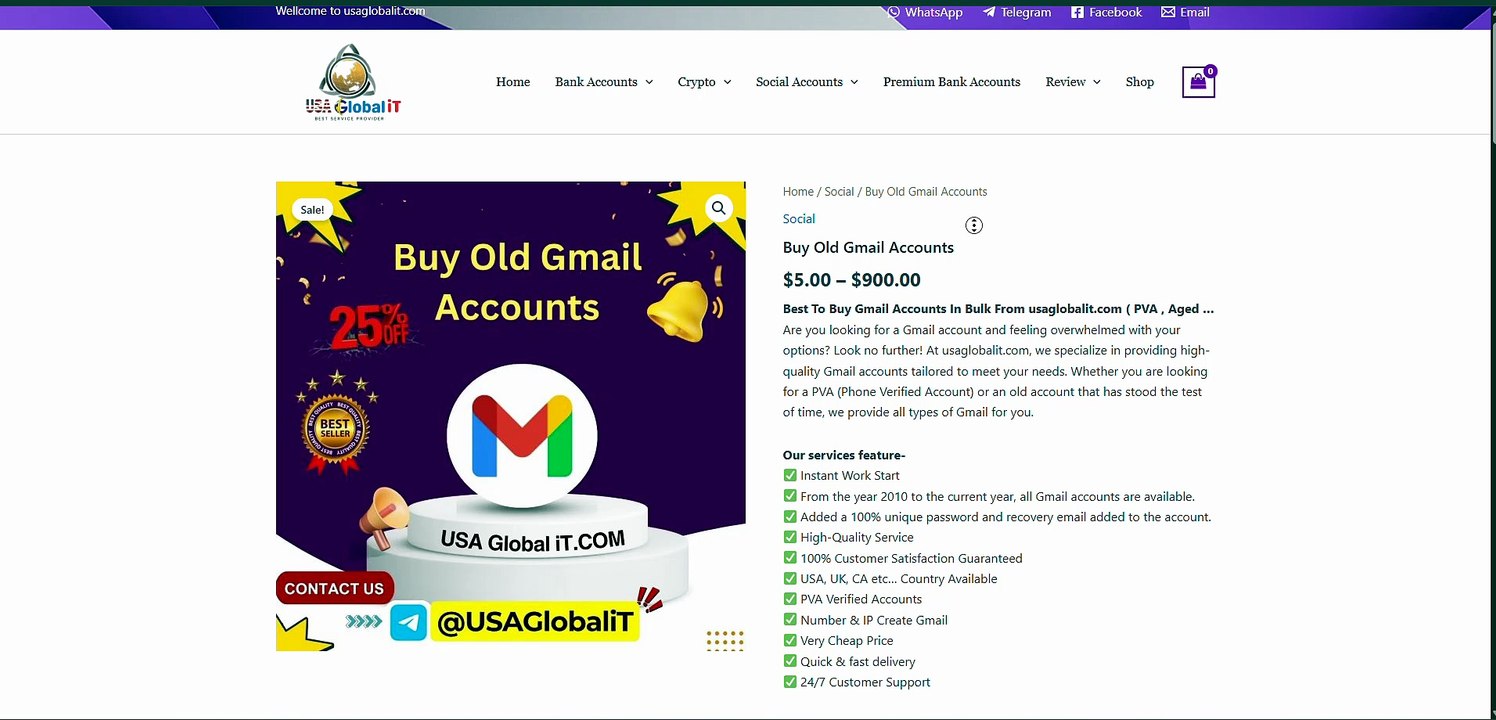 Buying Old Gmail Accounts: A Step-by-Step Guide