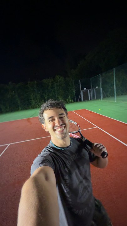 Night tennis 🎾
