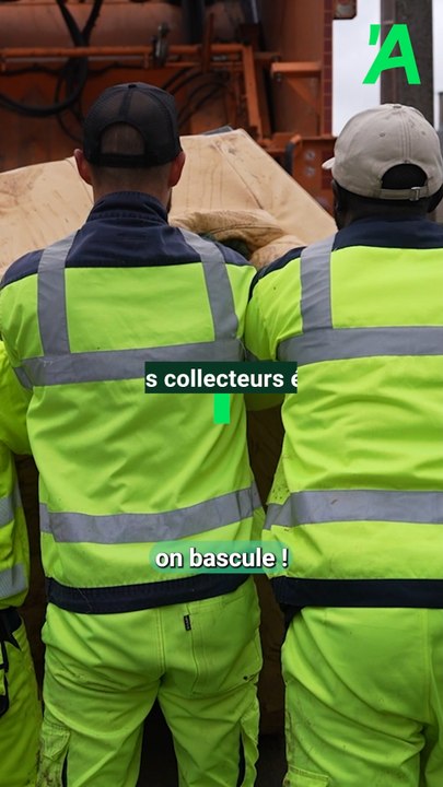 Les collecteurs du BEP évacuent les encombrants...
