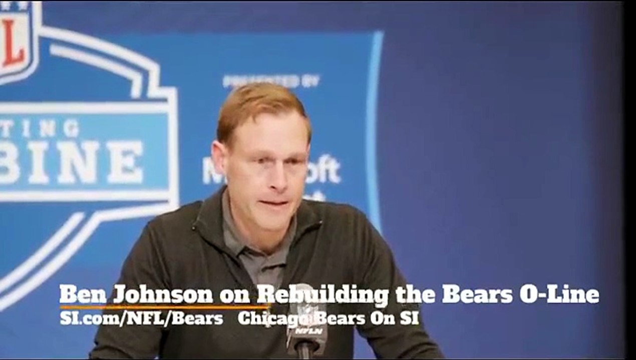 Bears coach Ben Johnson confident he can fix offensive line.mp4