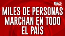 Ni una menos: el país entero marcha en contra de la violencia de género