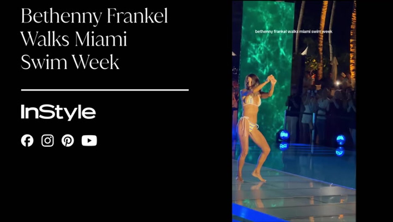 Bethenny Frankel Walks the Runway at Miami Swim Week