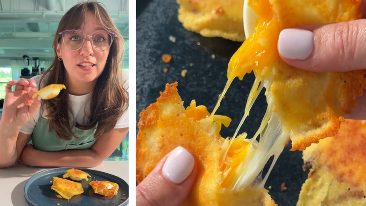 How to Make Crispy Cheese Jammy Eggs