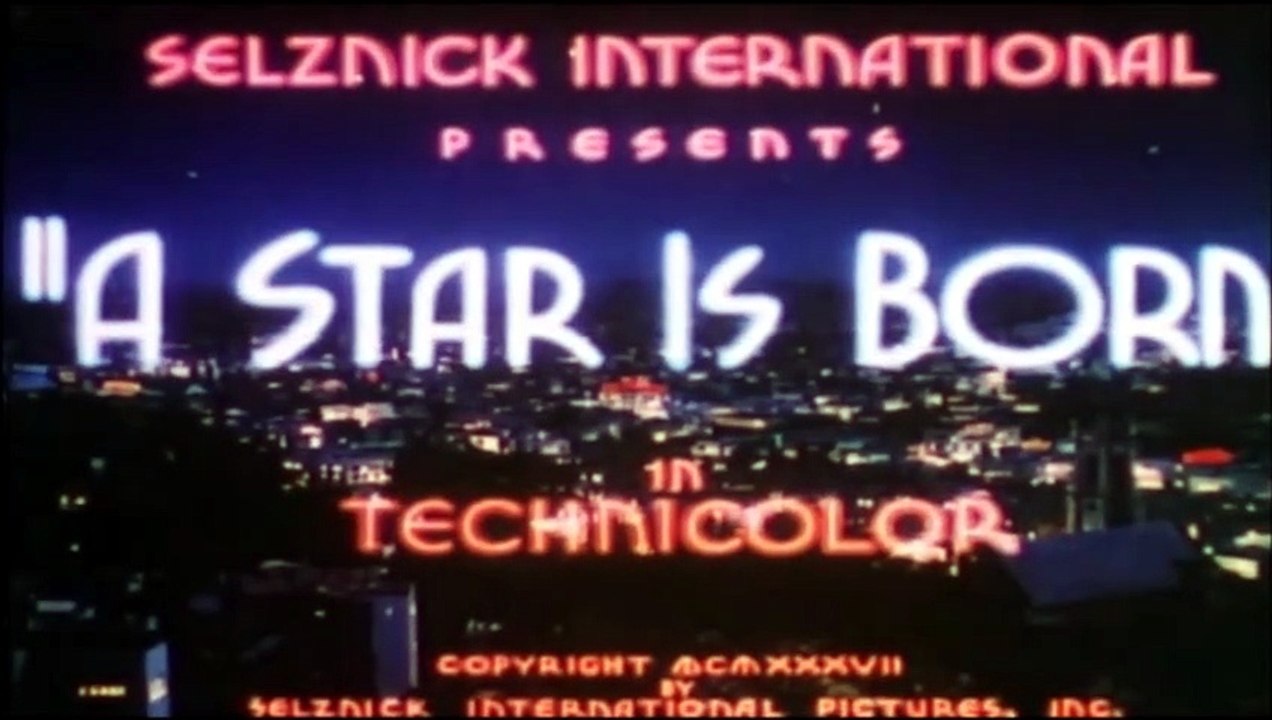 A Star Is Born (1937) Trailer