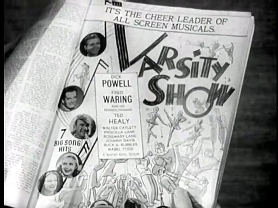 Varsity Show (1937) Trailer