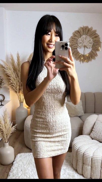 Beautiful Chinese girl admiring her reflection in front of a mirror ✨🌸  #ChineseGirl #MirrorSelfie #AsianBeauty #BeautifulGirl #ElegantStyle #PrettySmile #FashionVibes #ViralBeauty