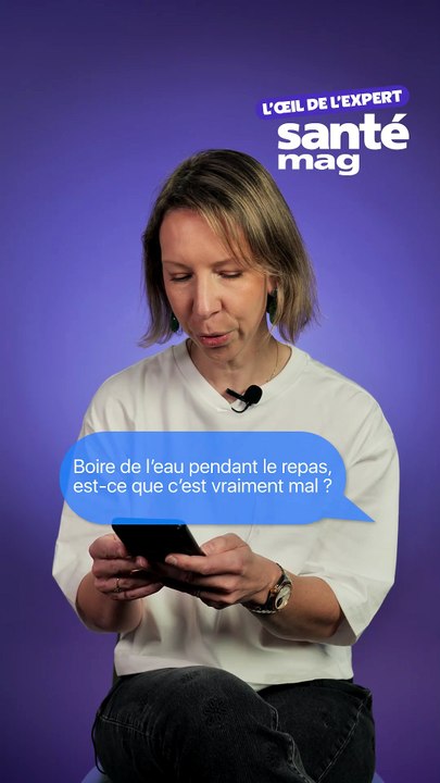 Boire de l'eau pendant les repas, c'est oui ou non ?