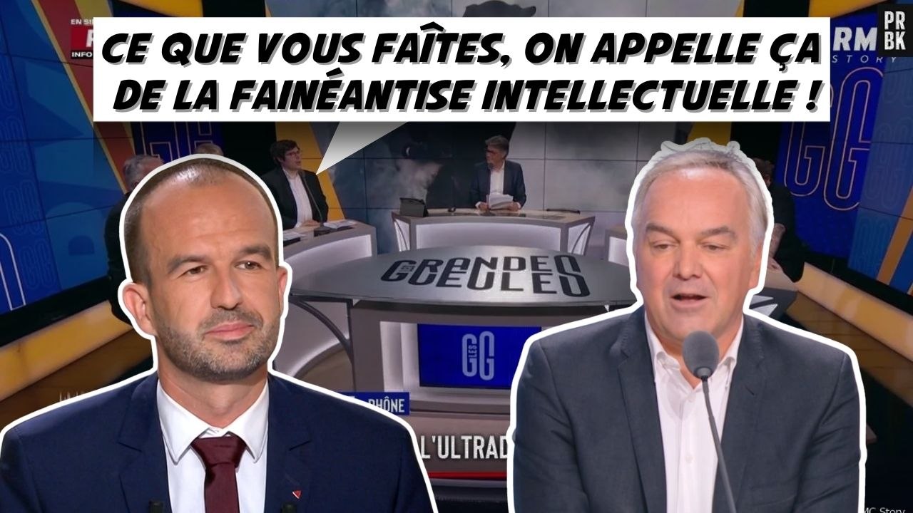 Bompard fait taire un PNJ pro-RN sur le plateau des Grandes Gueules