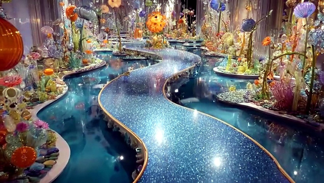 Surreal AI Film  A Very Unusual Town - The Glassmakers of Murano (4K)