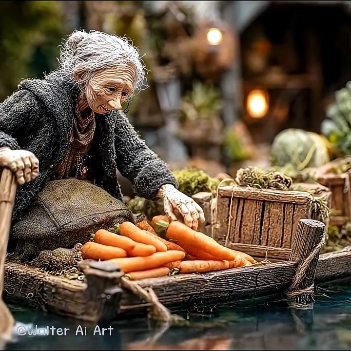 Surreal AI Film  A Very Unusual Town - The Floating Town That Never Hurried (HD)