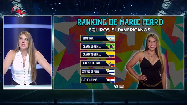 Pronósticos de Marie Ferro para el mundial de fútbol - Grupo sudamericano