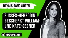 Meghan Markle: Royals-Fans wüten – Sussex-Herzogin beschenkt William- und Kate-Gegner