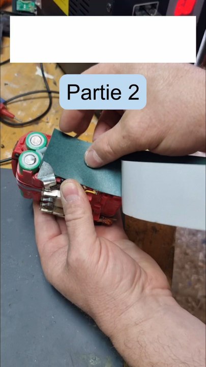 Réparation batterie Bosch 18v  partie  2