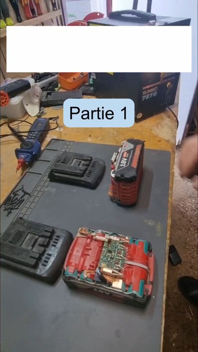 Réparation batterie Bosch 18v partie  1