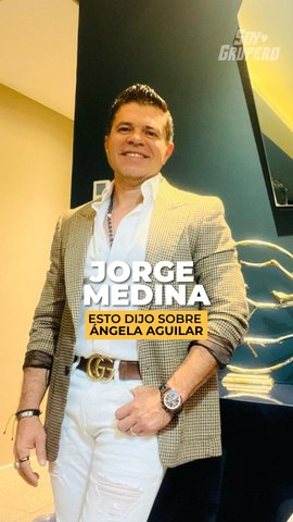 Jorge Medina opina sobre Ángela Aguilar y las críticas en redes