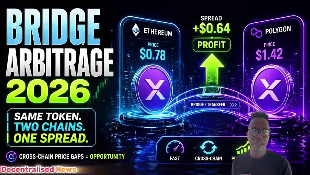 Bridge Arbitrage 2026- How to Profit From Cross-Chain Crypto Price Gaps