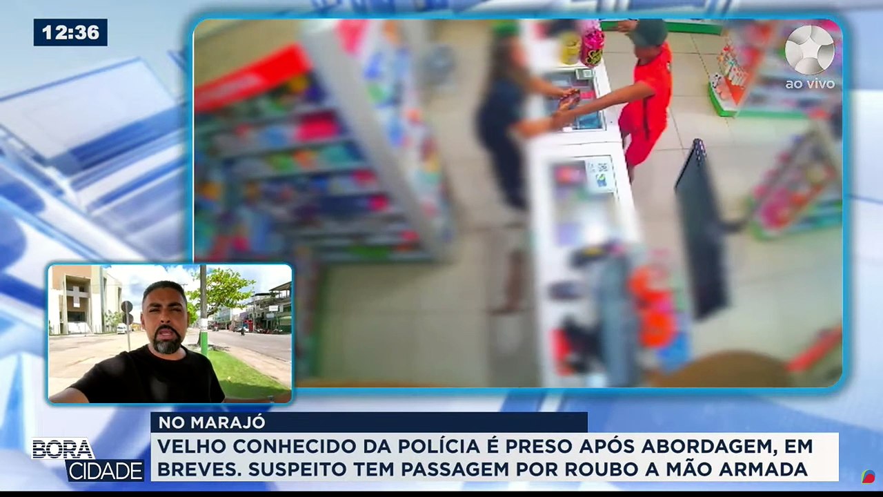 assalto farmacia e mercadinho no marajó