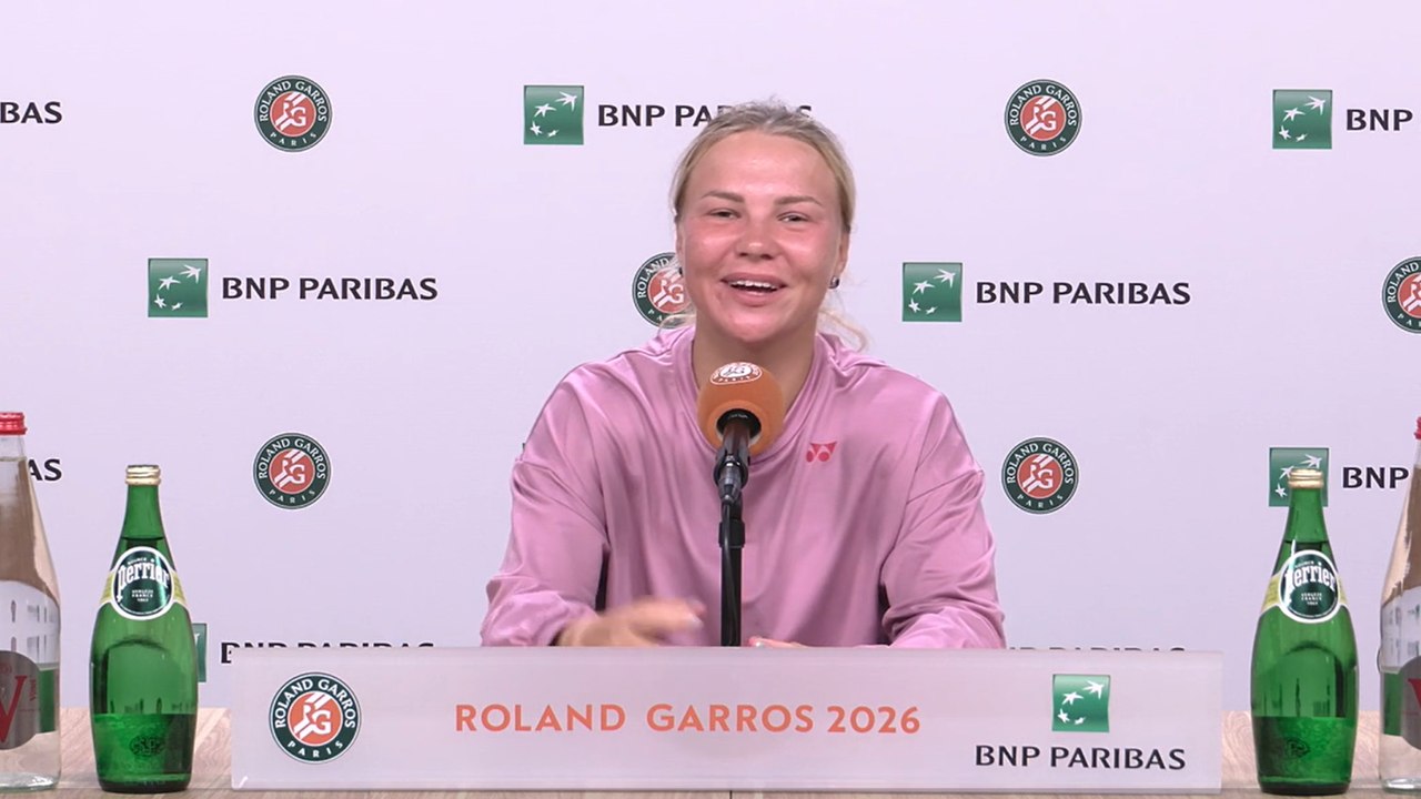 Roland-Garros 2026 - Diana Shnaider après avoir renversé Aryna Sabalenka : "Je suis très fière de moi"