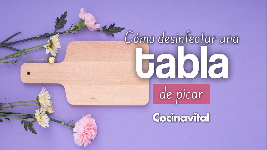 Cómo limpiar una tabla de picar de madera