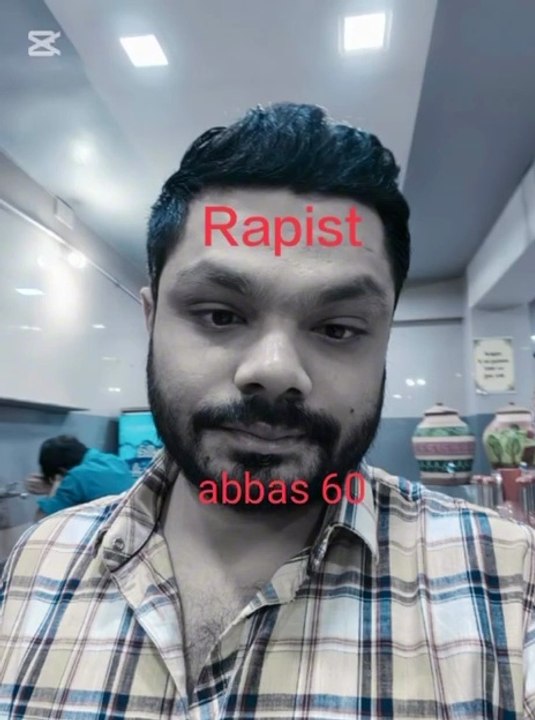 He is a fraud man and rapist