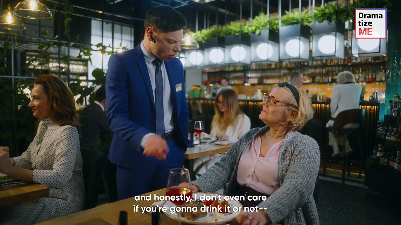 CAFE MANAGER MOCKS GRANNY