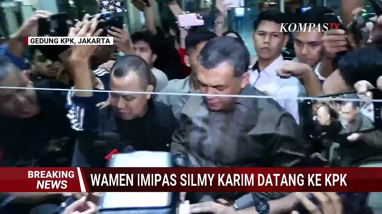 BREAKING NEWS! Wamen Imigrasi Silmy Karim Serahkan Diri ke KPK