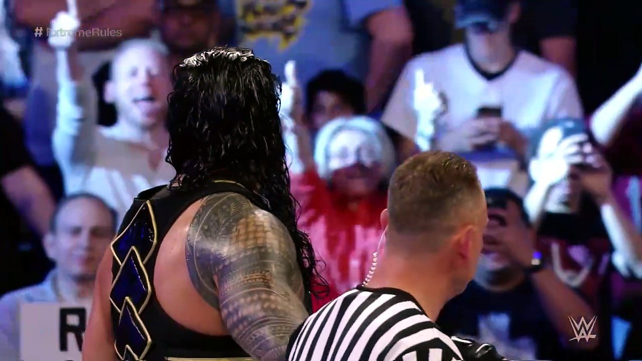 FULL MATCH Roman Reigns vs. AJ Styles   WWE Tit...