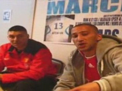 Black Marche - interview fais 13 attention