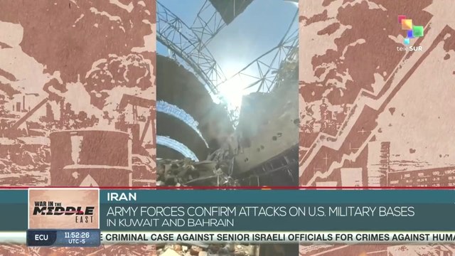 Iran confirms attacks on U.S. military bases in Kuwait and Bahrain