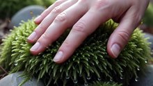 Earthen Caress: The Moss-Covered Forest Floor