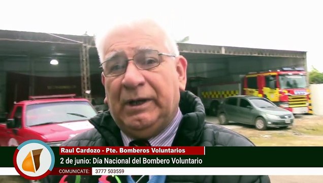 Raúl Cardozo - Presidente del Cuerpo Activo de Bomberos Voluntarios