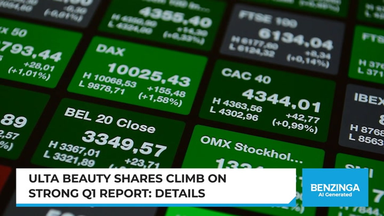 Ulta Shares Climbs