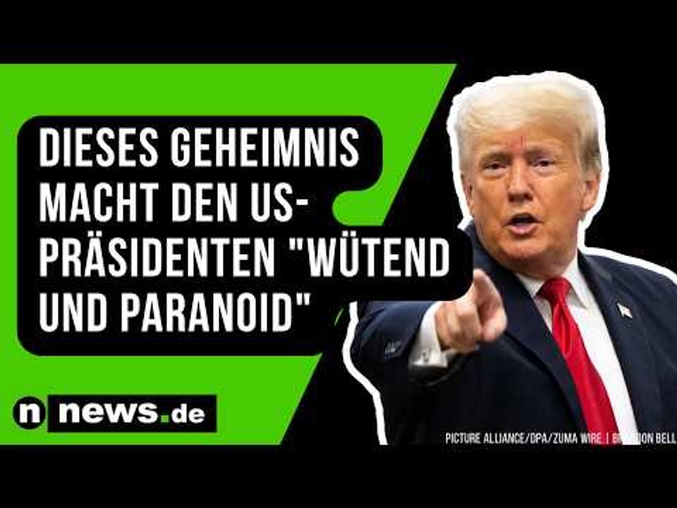 Donald Trump: Dieses Geheimnis macht den US-Präsidenten 'wütend und paranoid'