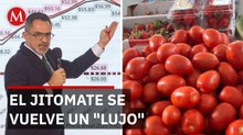 Profeco aconseja modificar recetas ante la escalada del precio del jitomate a 80 pesos