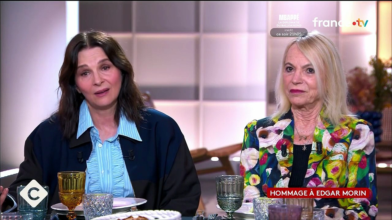 Juliette Binoche dans C à Vous